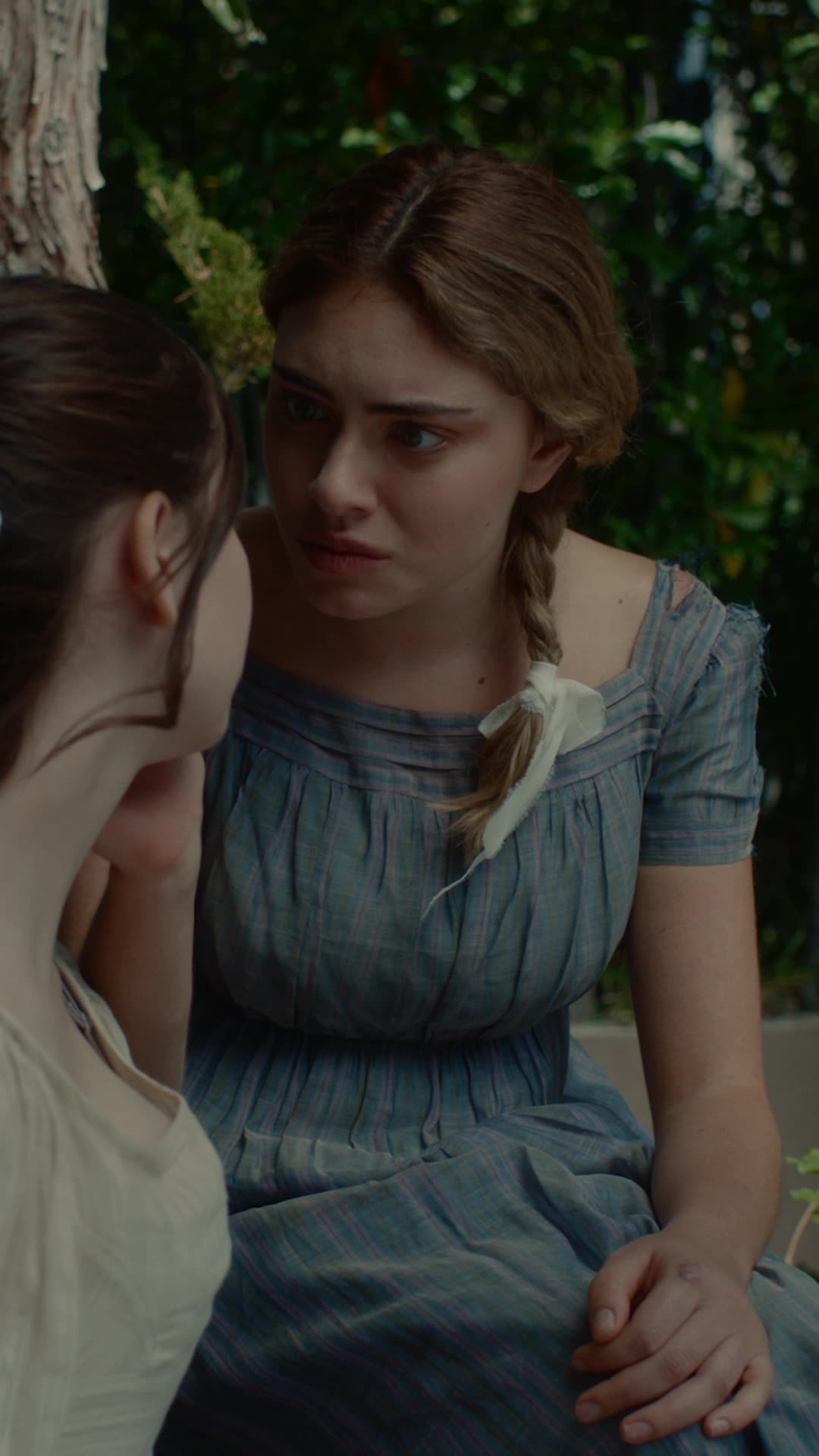 The Most Eligible Heiress — Elara in a tense conversation in the garden